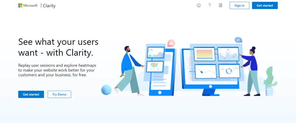 Microsoft Clarityの設定画面